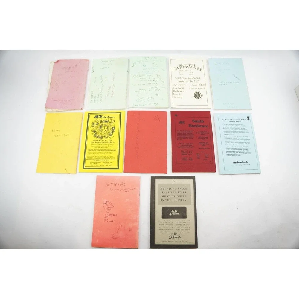(Lot of 12) St. James Academy Directory & Handbook 1994-2000,‎ Monkton Maryland